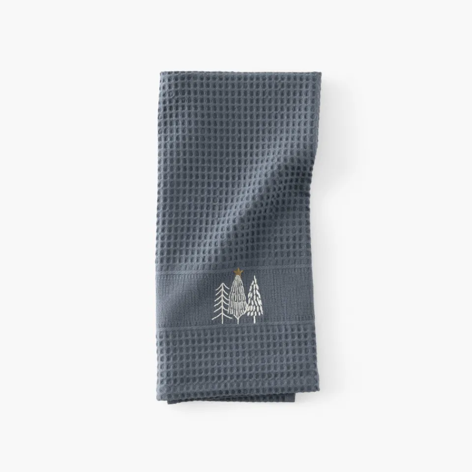 Carré Blanc Torchon de cuisine coton Sousbois anthracite|Homme Torchons & Essuie-mains|Coffrets Cadeaux