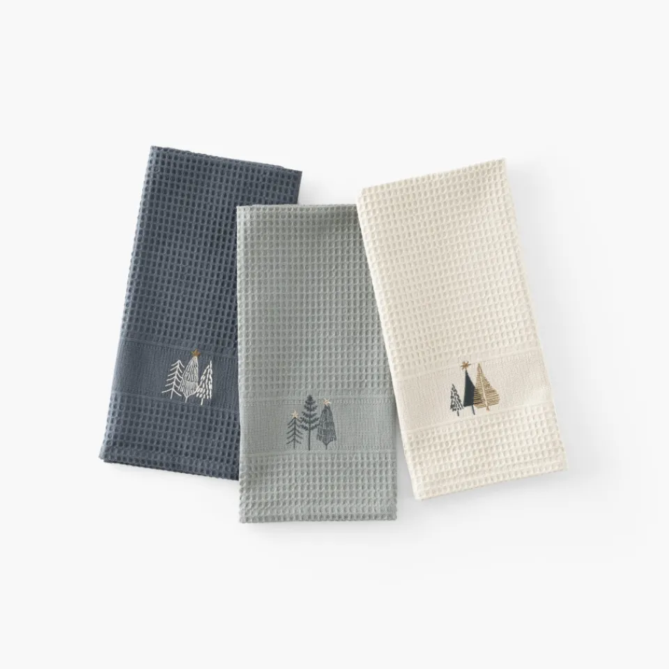 Carré Blanc Torchon de cuisine coton Sousbois anthracite|Homme Torchons & Essuie-mains|Coffrets Cadeaux