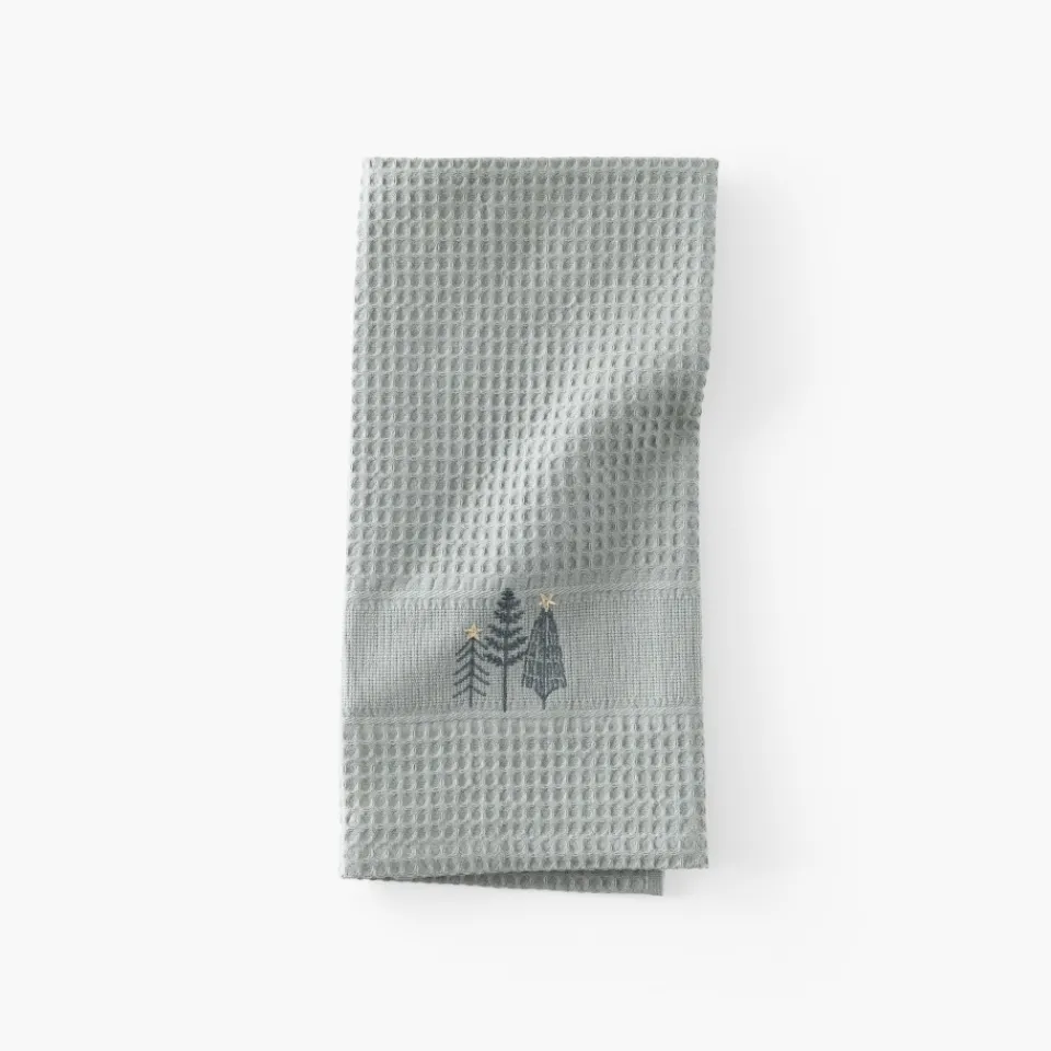 Carré Blanc Torchon de cuisine coton Sousbois kaki|Femme Torchons & Essuie-mains|Coffrets Cadeaux