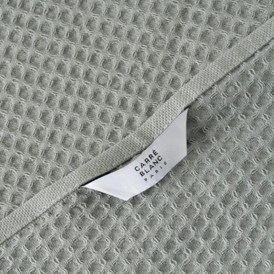 Carré Blanc Torchon de cuisine coton Sousbois kaki|Femme Torchons & Essuie-mains|Coffrets Cadeaux