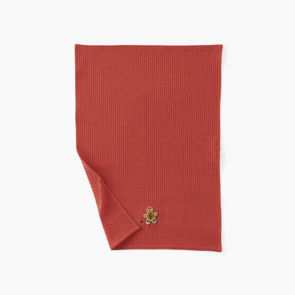 Carré Blanc Torchon de cuisine coton Sweet rouge|Femme Torchons & Essuie-mains|Coffrets Cadeaux