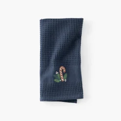 Carré Blanc Torchon de cuisine coton Sweet marine|Femme Torchons & Essuie-mains|Coffrets Cadeaux