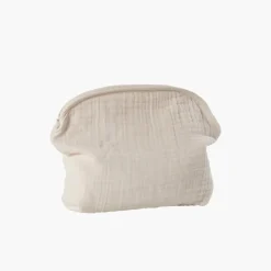 Carré Blanc Trousse de toilette gaze de coton biologique Naturelle|Femme Coffrets Cadeaux|Accessoires Beauté