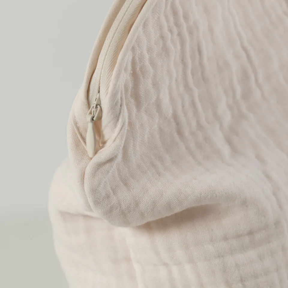 Carré Blanc Trousse de toilette gaze de coton biologique Naturelle|Femme Coffrets Cadeaux|Accessoires Beauté